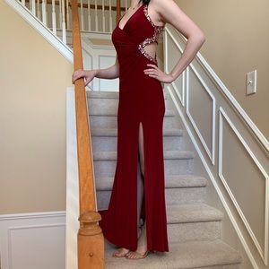 RED PROM DRESS